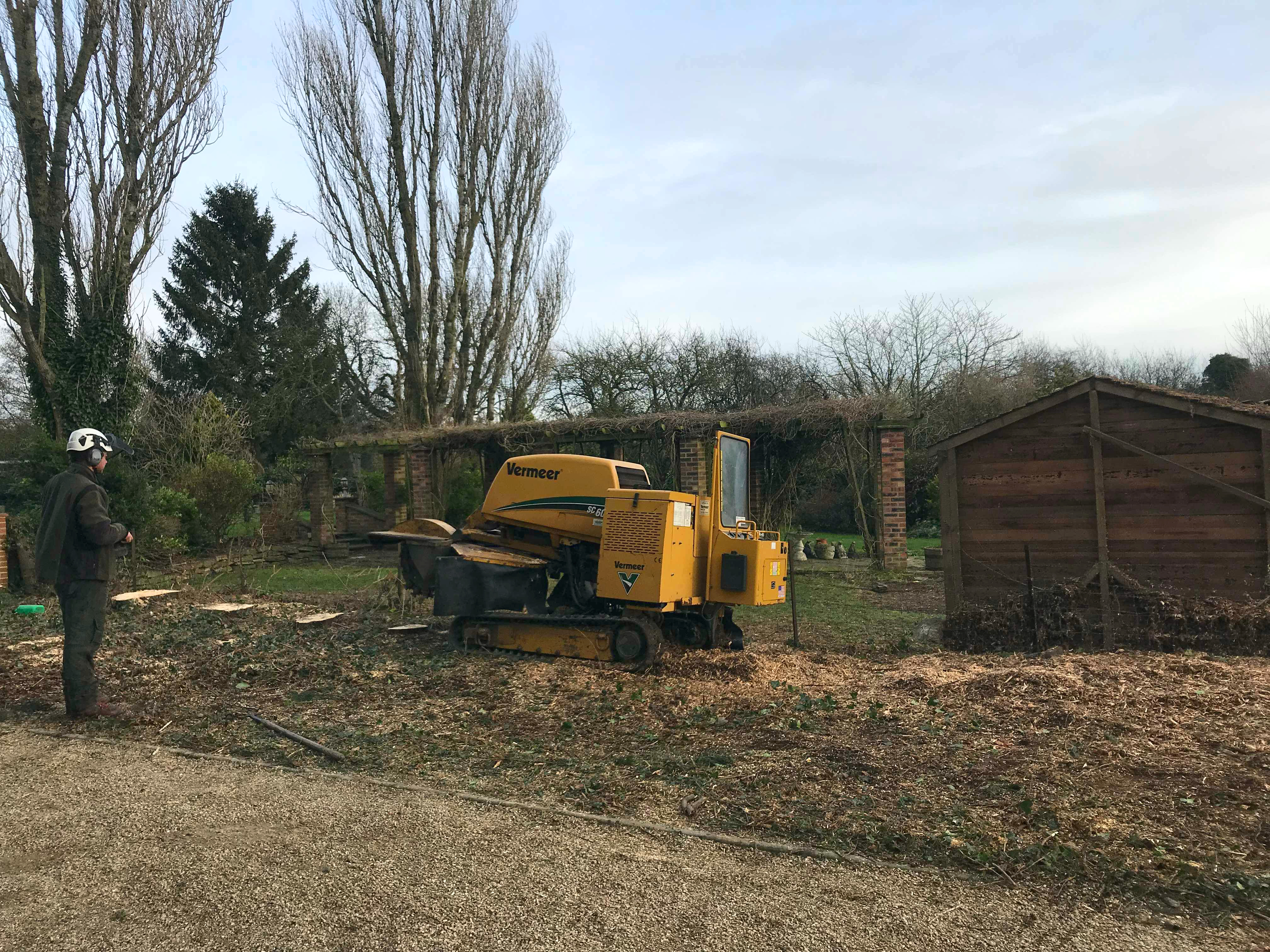Shire Forestry Fencing Stump Grinding